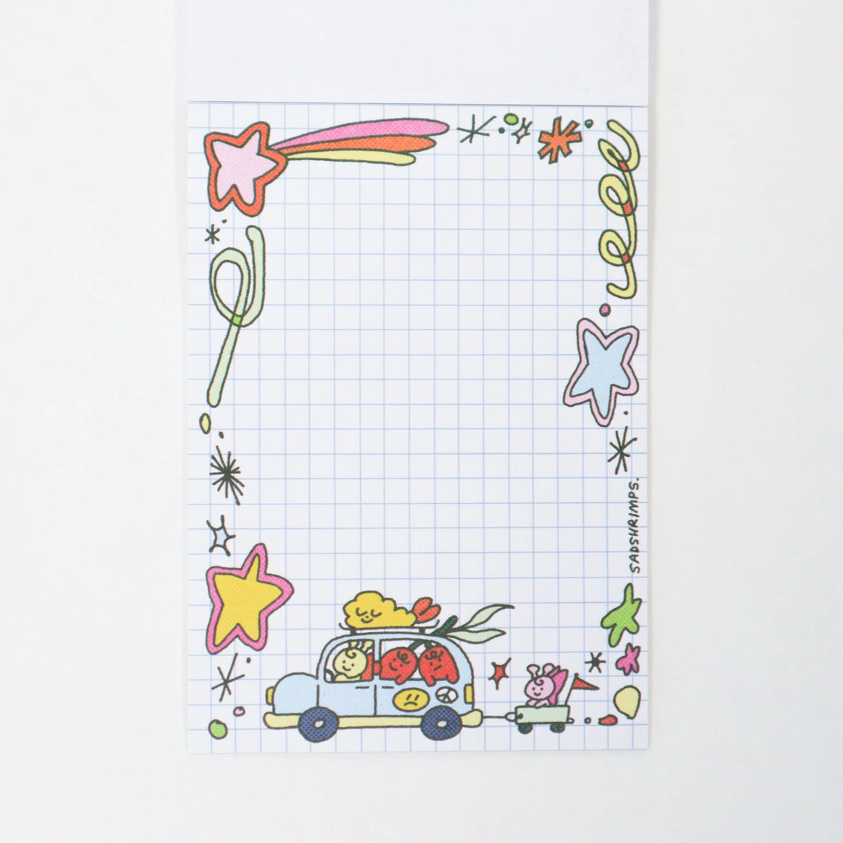 Checkered Decora Memo Pad
