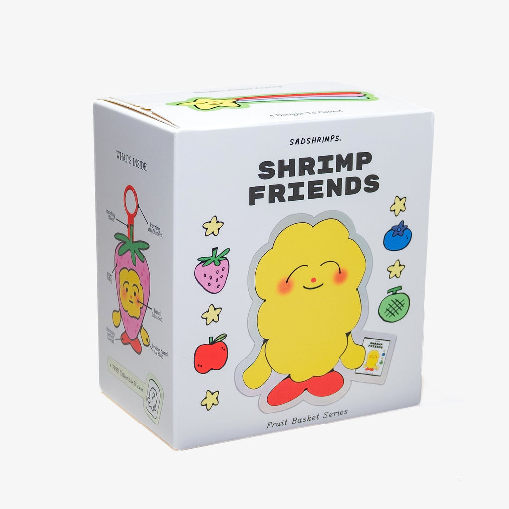 Shrimp Friends Plushie Keyring [Blind Box]