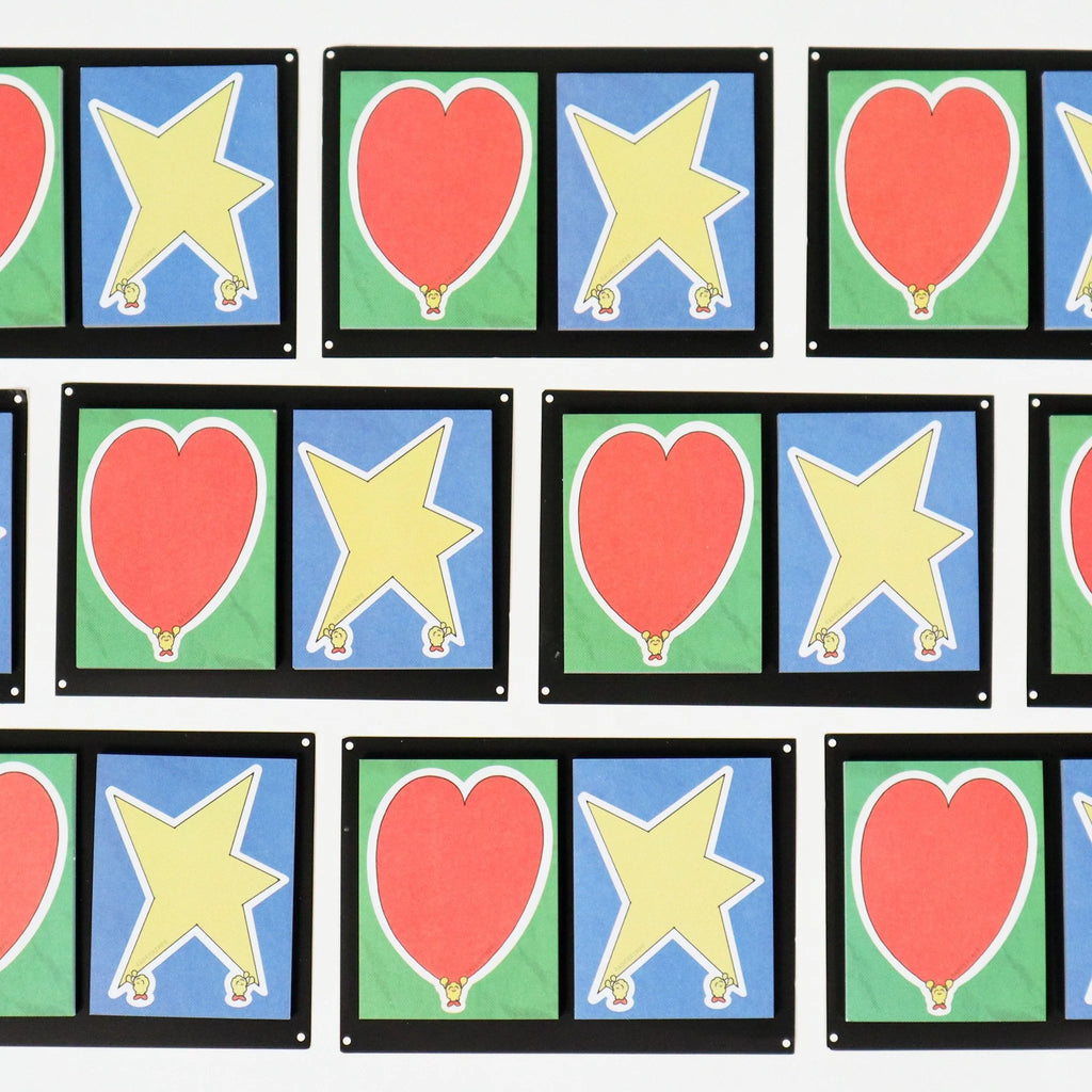 Heart & Star Notepad