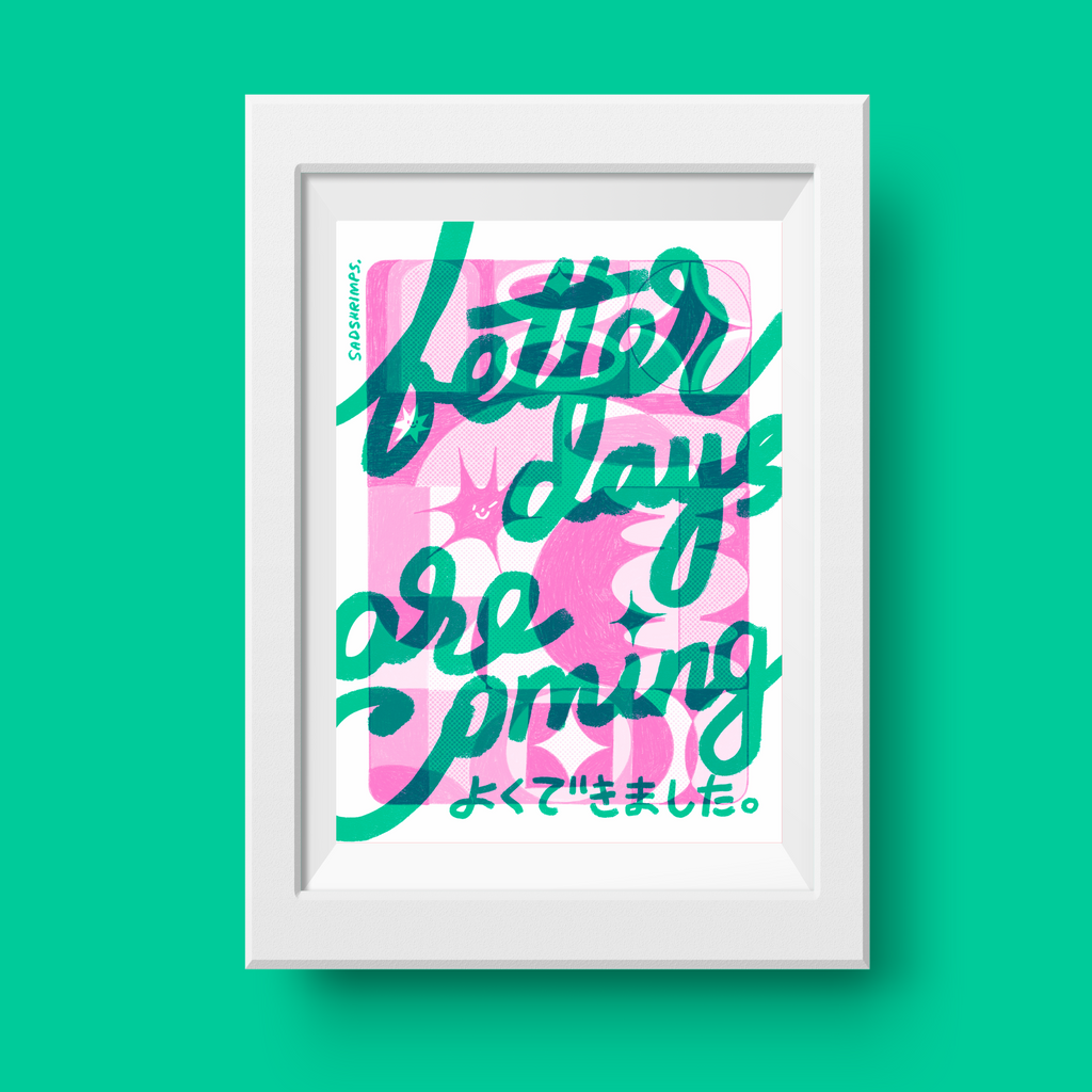 Better Days Risograph