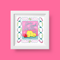 Live, Laugh, Lie Down Risograph