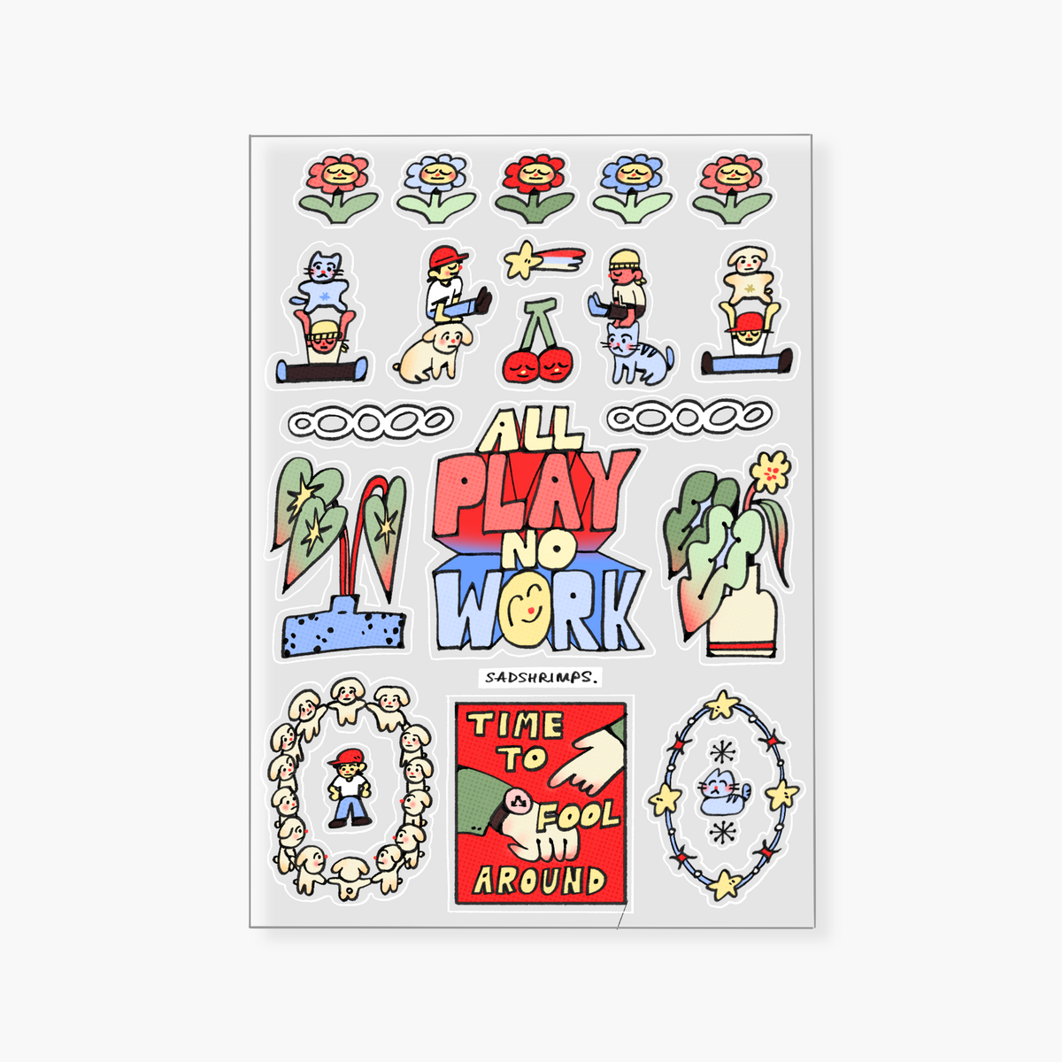All Play Sticker Sheet