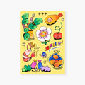 Smile! Sticker Sheet