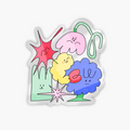 Secret Garden Mirror Sticker
