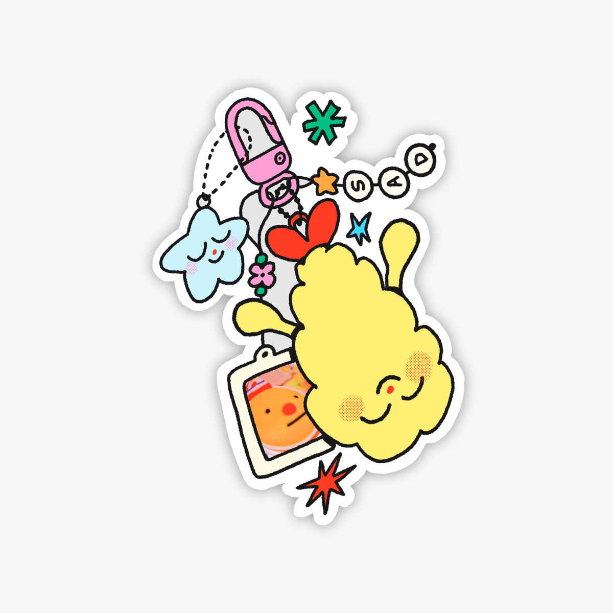 Charm Bunch Sticker