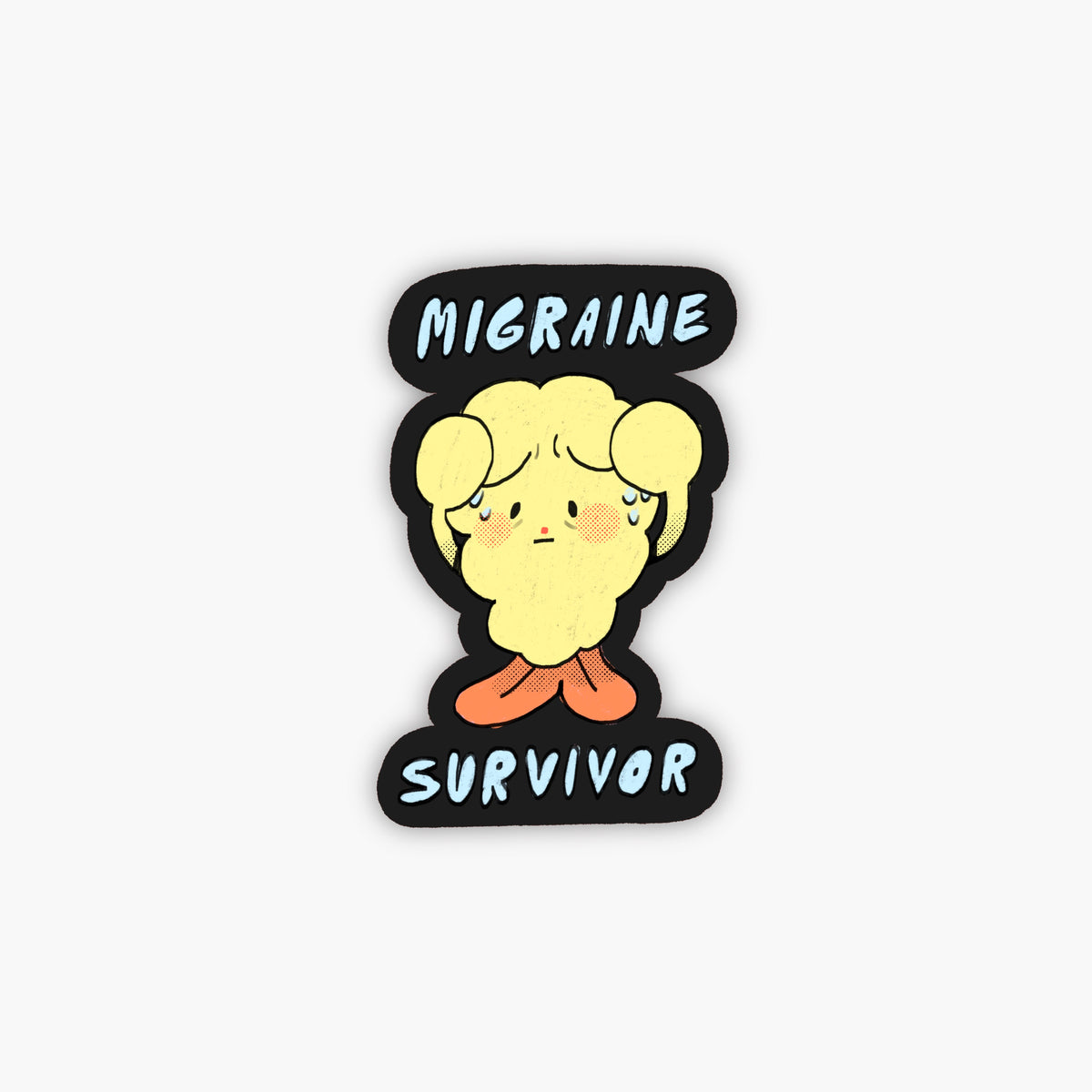 Migraine Survivor Sticker