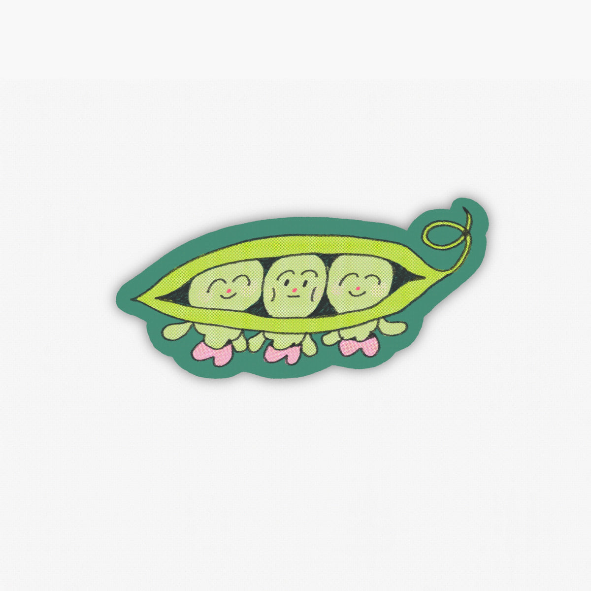 Shrimps in a Pod Sticker