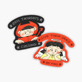Angel Devil Sticker Set