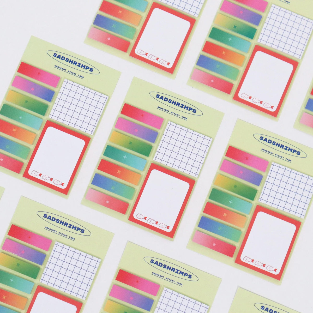 Iconic Gradient Sticky Tabs
