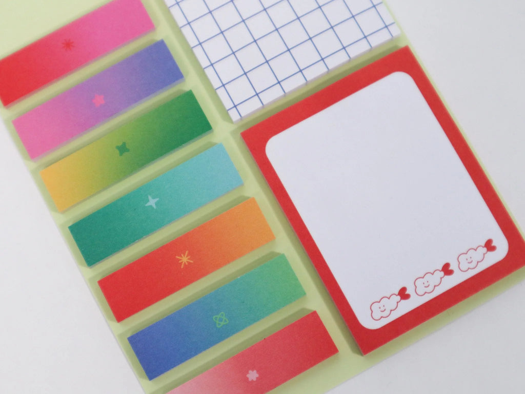 Iconic Gradient Sticky Tabs