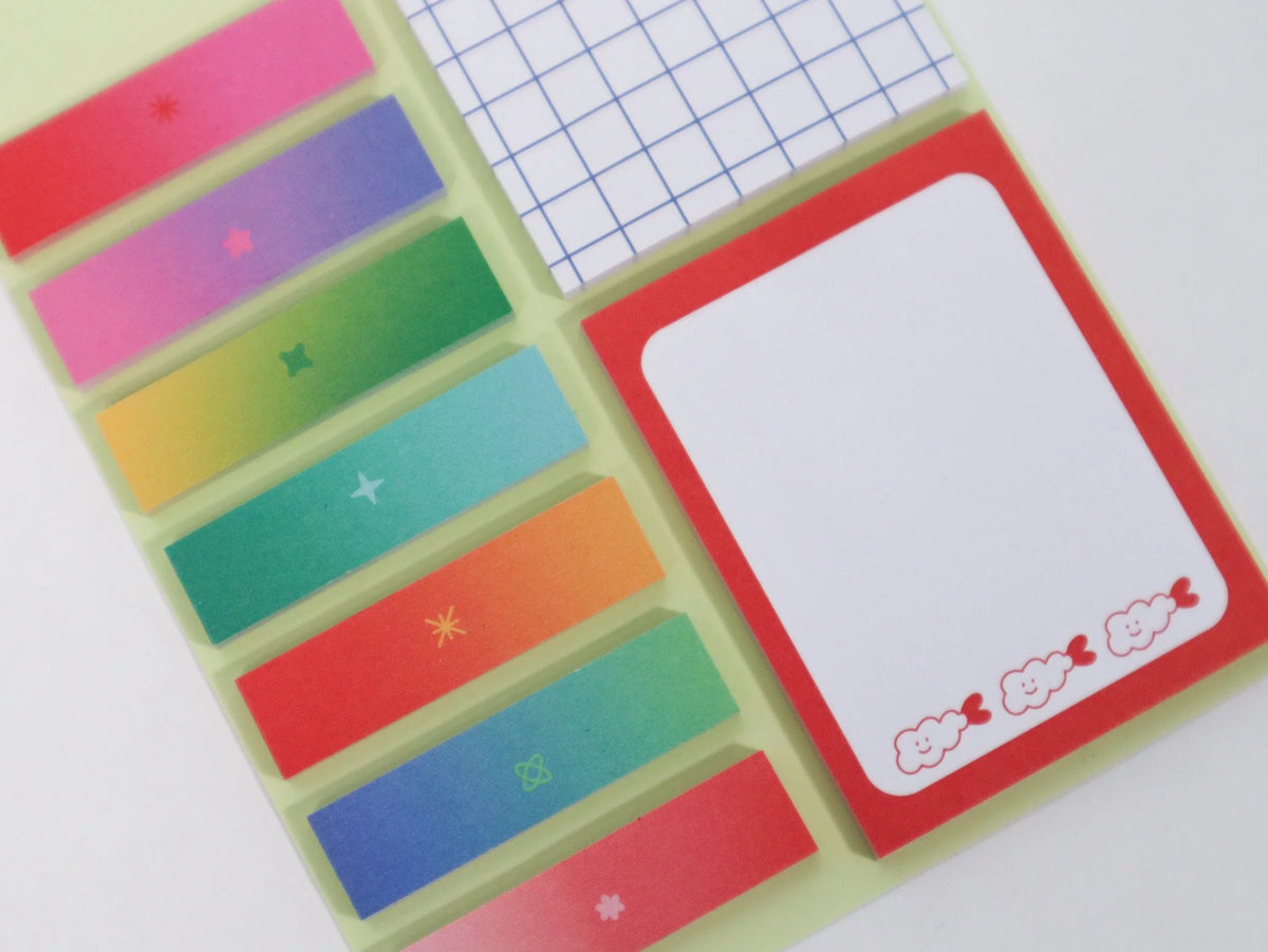 Iconic Gradient Sticky Tabs