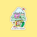 Proud Collector Sticker