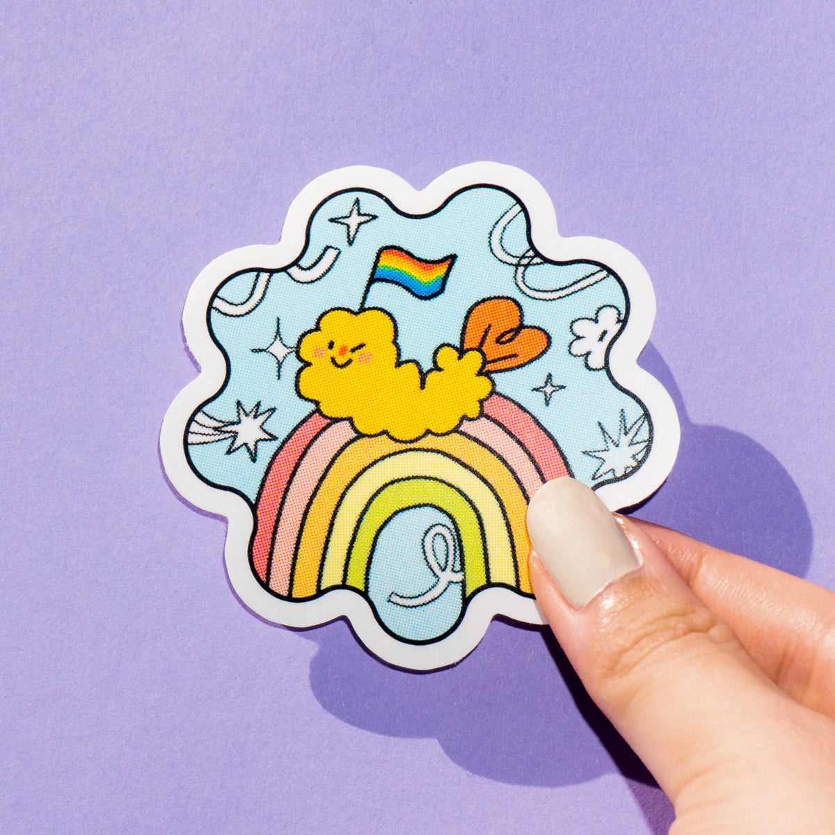 Proud Shrimp Sticker