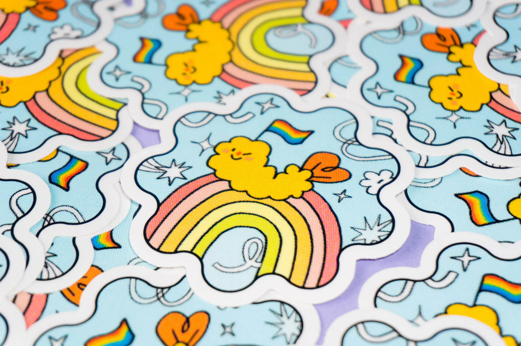 Proud Shrimp Sticker