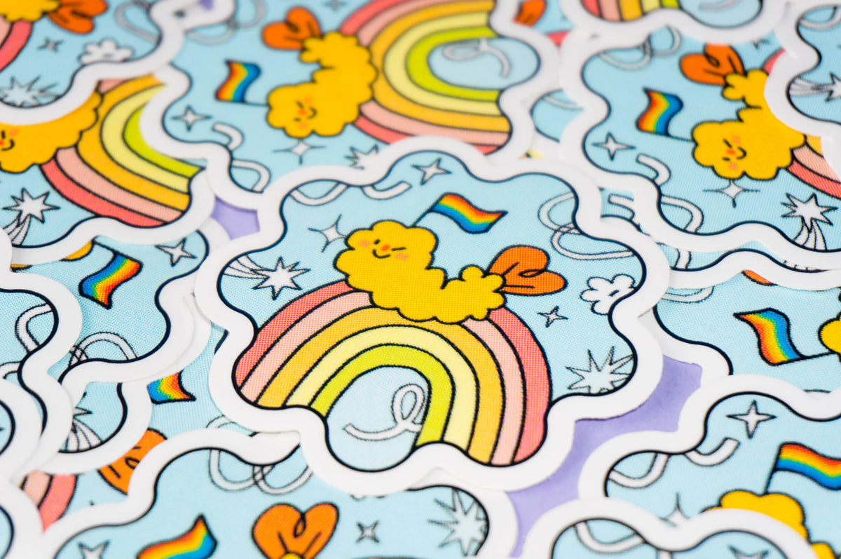 Proud Shrimp Sticker