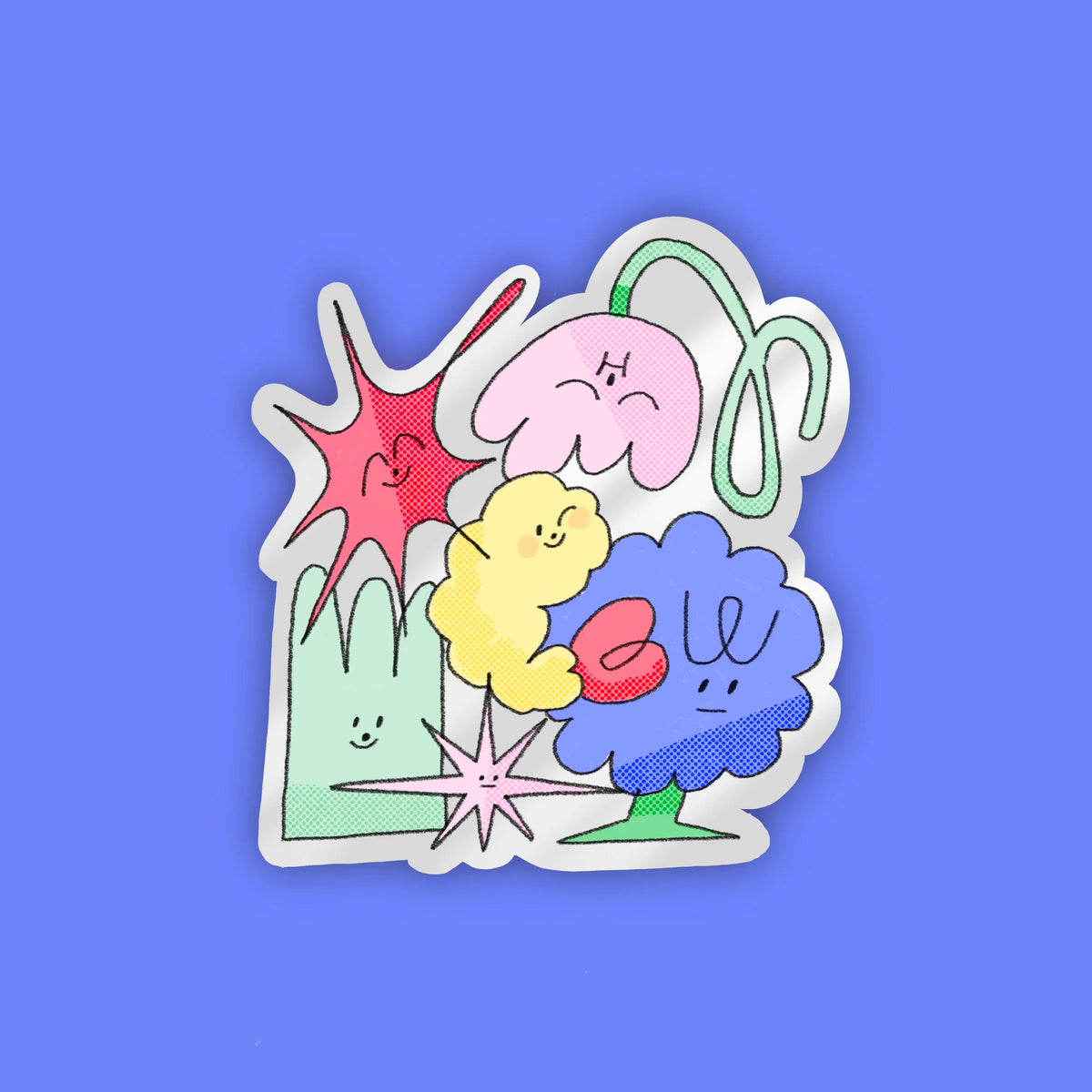 Secret Garden Mirror Sticker