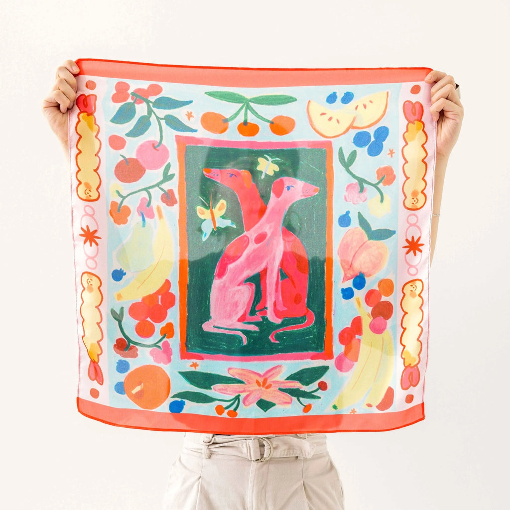 Sweet Fruit Silk Bandana