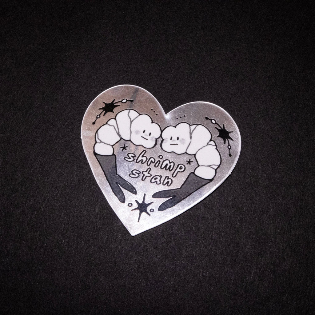 Shrimp Stan Mirror Sticker
