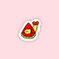 Watermelon Shrimp Sticker (Small)